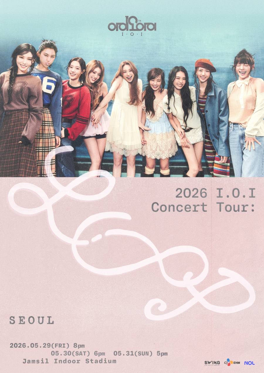 2026 I.O.I Concert Tour LOOP poster